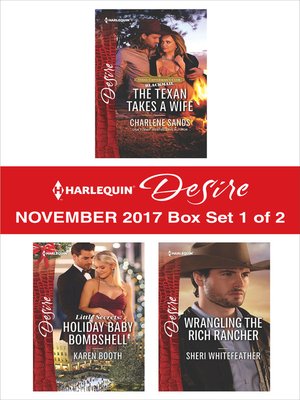cover image of Harlequin Desire November 2017--Box Set 1 of 2